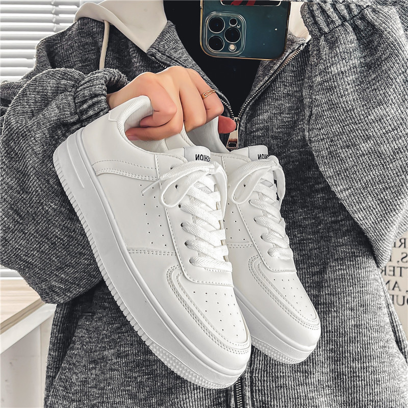 White Canvas Shoes for Men, Summer Breathable, Youthful and Versatile Casual Male Shoes, 2026 New Style, Pure White Student Sports Sneakers