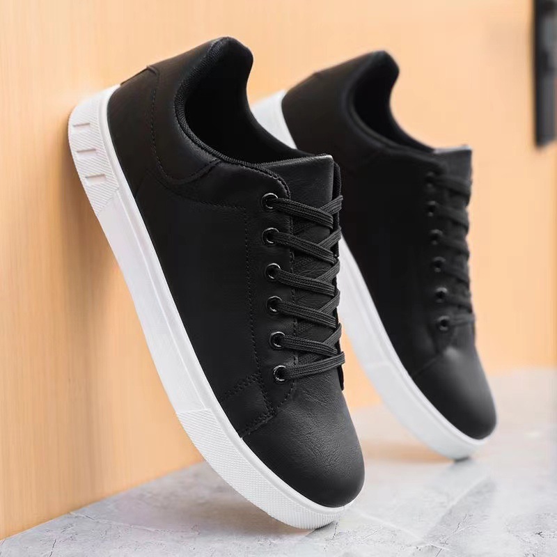 Plus Size Spring White Sneakers Korean Style Trendy Casual Fashion Sports Shoes 2026 New Model Men's Shoes