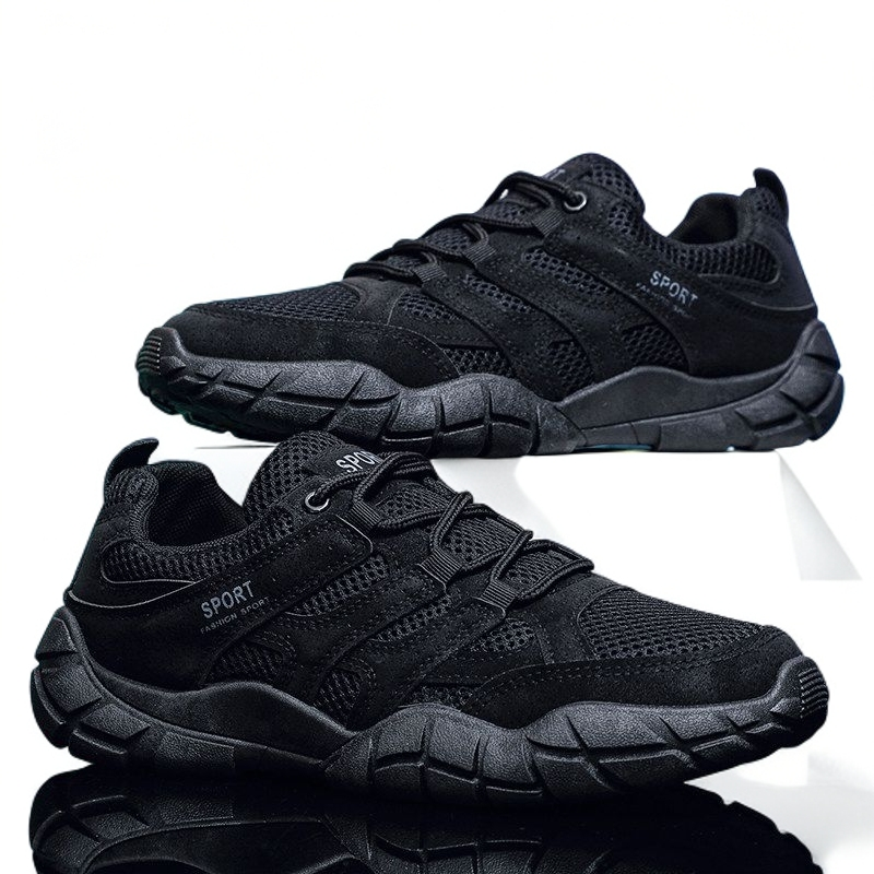 2026 New Men's Breathable Mesh Sports Shoes, Casual Shoes, Trendy, Versatile, Lightweight, Anti Slip, and Walking Shoes