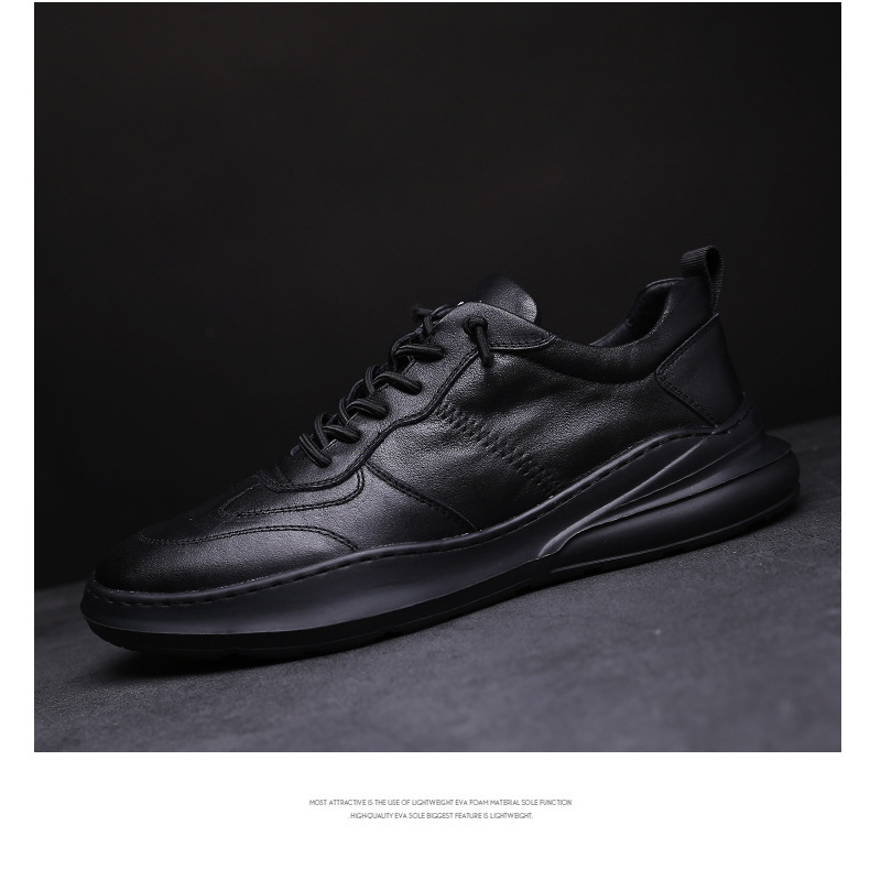 【Really Cowhide】Spring New Style Shoe - Fashion Versatile Leather Shoe with Soft Leather Sole, Perfect for Driving, Lazy Leisure Shoe, White Sneaker