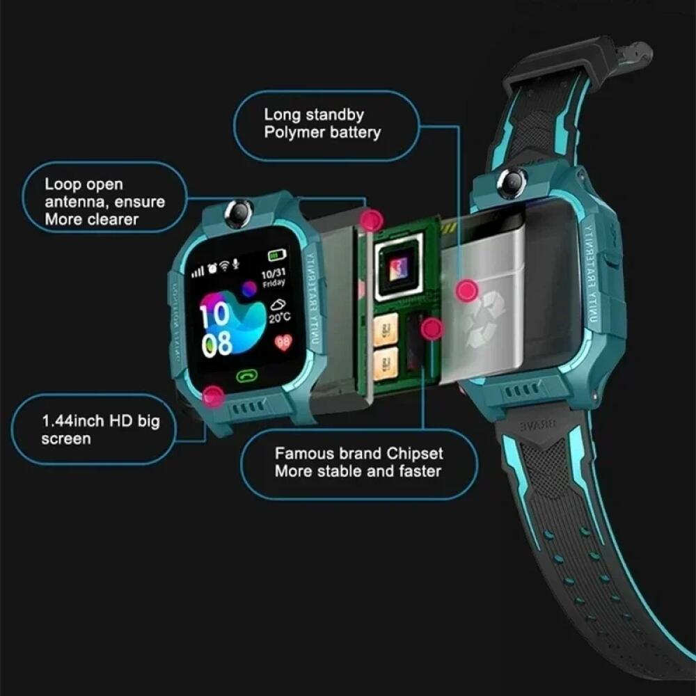 2G Children Smart Watch Kids Waterproof Smartwatch Wrist For Boy Girl Wristwatch Digital Connected Electronic Clock Child Hand Band