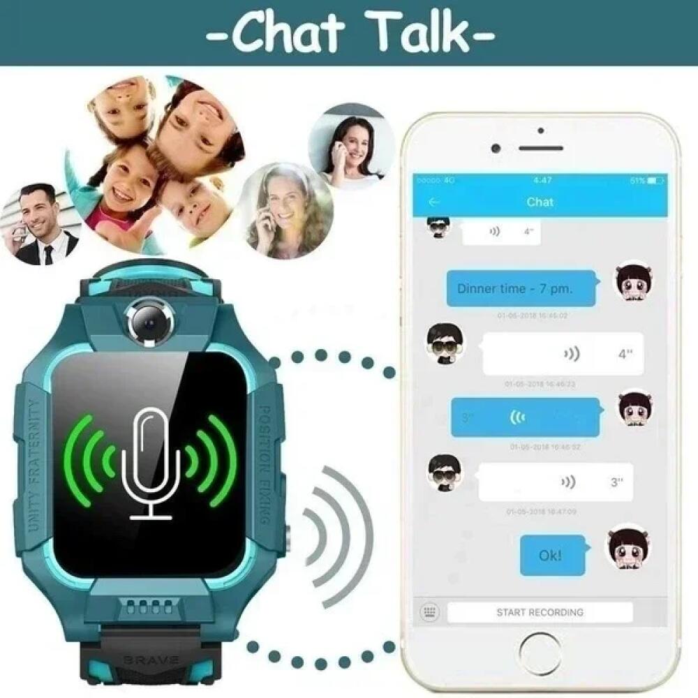 2G Children Smart Watch Kids Waterproof Smartwatch Wrist For Boy Girl Wristwatch Digital Connected Electronic Clock Child Hand Band