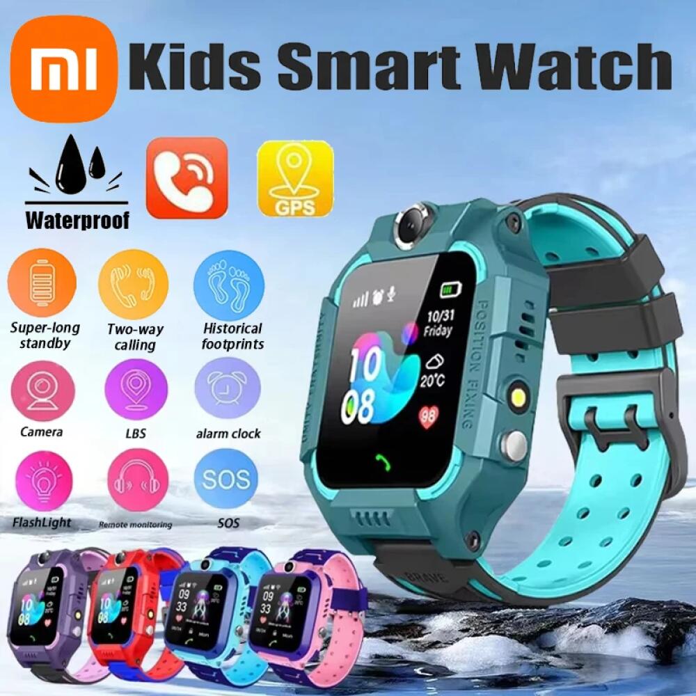 2G Children Smart Watch Kids Waterproof Smartwatch Wrist For Boy Girl Wristwatch Digital Connected Electronic Clock Child Hand Band