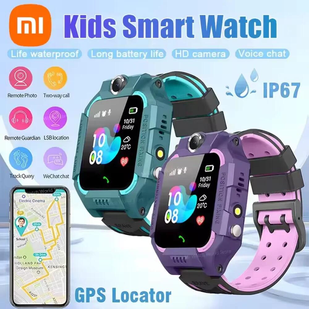 2G Children Smart Watch Kids Waterproof Smartwatch Wrist For Boy Girl Wristwatch Digital Connected Electronic Clock Child Hand Band