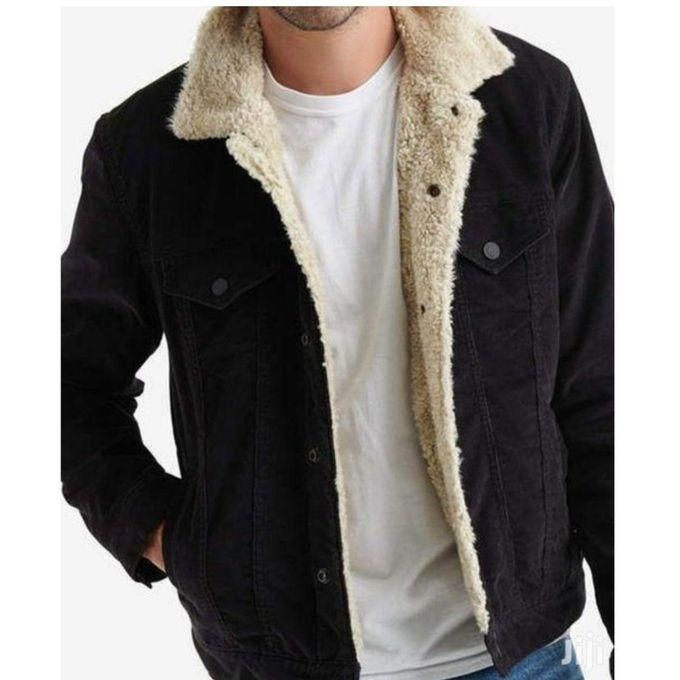 2-Pack Woolen Denim Jackets for Men – Stylish and Warm Outerwear, Soft Wool Lining, Durable Denim Fabric, Modern Fit, Casual and Trendy, Perfect for Autumn and Winter, Button-Up Design, Comfortable
