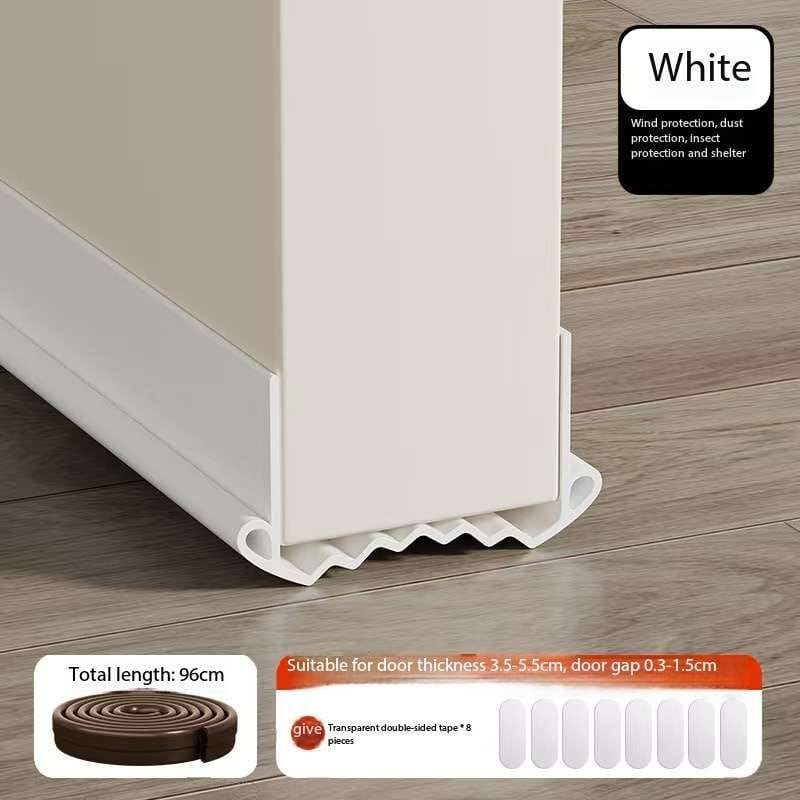 96cm Long Door Sealer Strip – Under Door Draft Stopper for Dust, Noise & Insect Protection, Energy Saving Door Bottom Seal for Home and Office Use