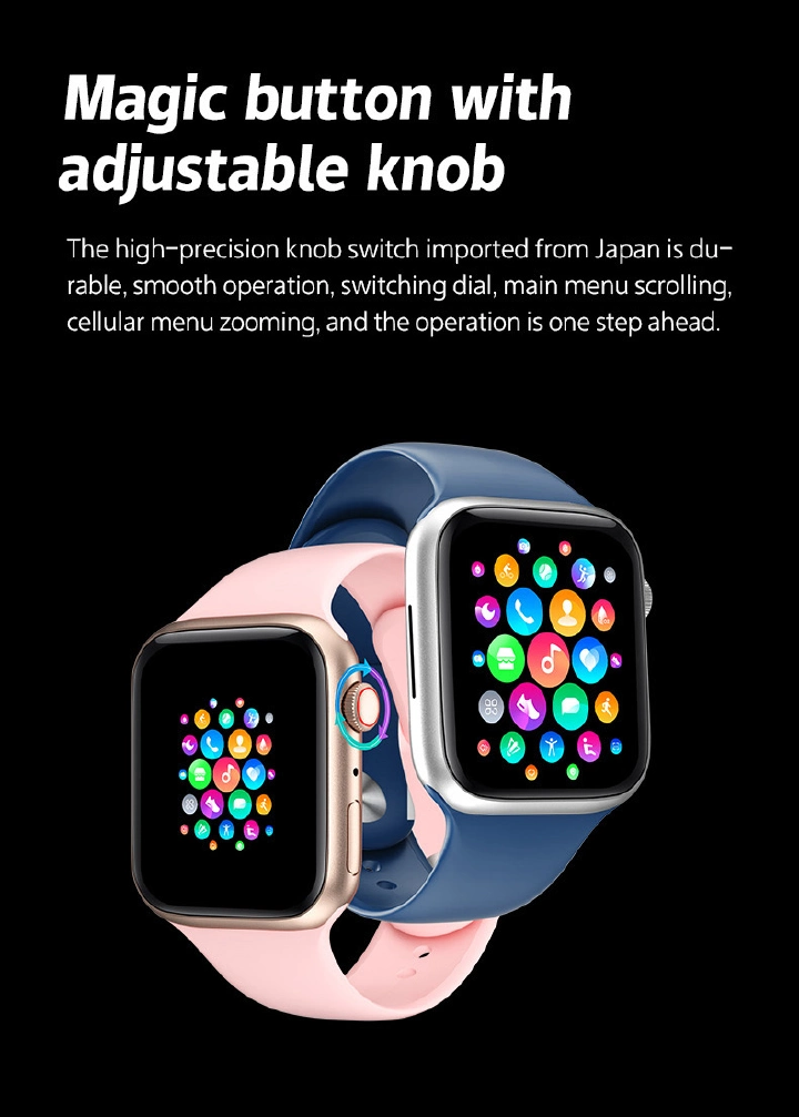 New Arrival i8 Pro Max Smartwatch Bluetooth Call Smart Watches Health Monitor Fitness Bracelet Scroll Button Smart Band For Phones