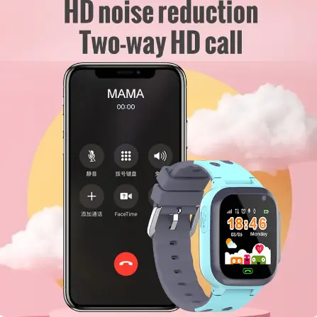 Kids Smart Watch Sim Card Call Phone Smartwatch For Children SOS Photo Waterproof Camera LBS Location Gift For Boys Girls