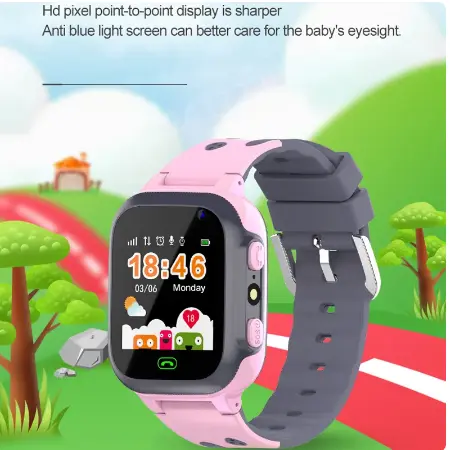 Kids Smart Watch Sim Card Call Phone Smartwatch For Children SOS Photo Waterproof Camera LBS Location Gift For Boys Girls