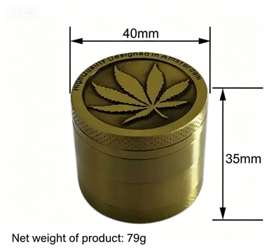 4-layer Herb Tobacco Weed Grinder Smoking Accessories Manual Hand Grass Spice Herb Grinder Miller Crusher Machine Kitchen