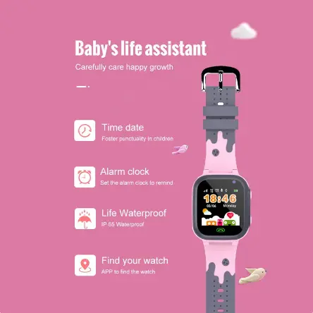 Kids Smart Watch Sim Card Call Phone Smartwatch For Children SOS Photo Waterproof Camera LBS Location Gift For Boys Girls
