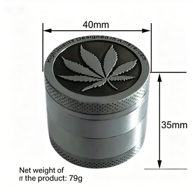 4-layer Herb Tobacco Weed Grinder Smoking Accessories Manual Hand Grass Spice Herb Grinder Miller Crusher Machine Kitchen