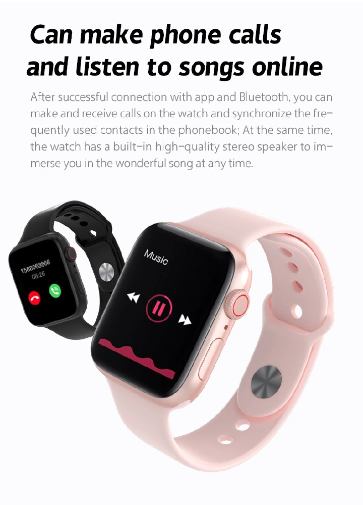 New Arrival i8 Pro Max Smartwatch Bluetooth Call Smart Watches Health Monitor Fitness Bracelet Scroll Button Smart Band For Phones