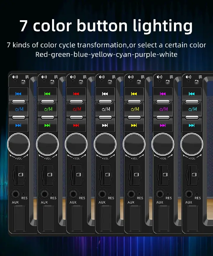 7 Inch Car Radio MP5 Multimedia Player Touch Screen FM ISO Power Aux Input Bluetooth USB Mirror Link Autoradio