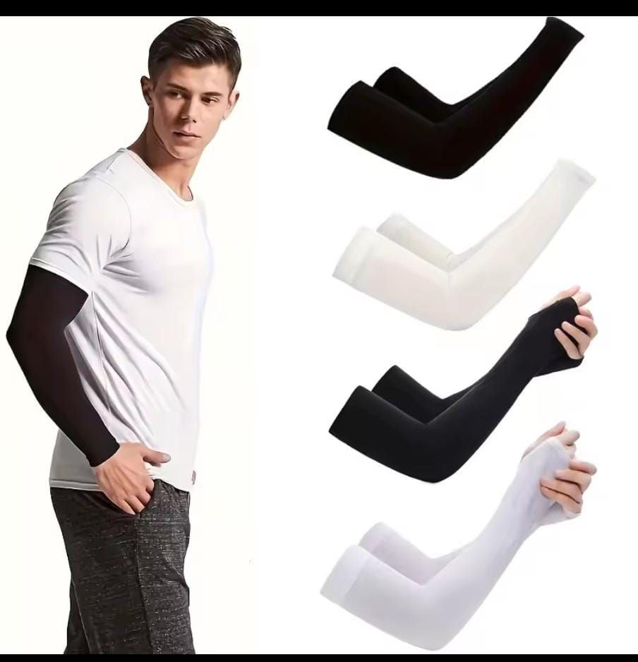 Arm UV Protection Sleeves – Sun Protection Cooling Arm Covers for Sports, Driving & Outdoor Activities