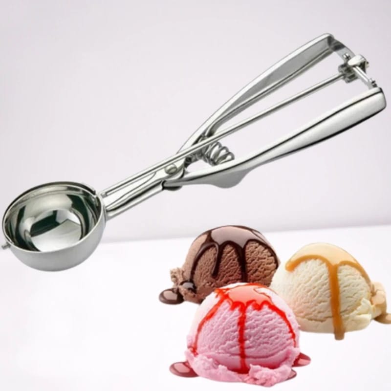 🍨Premium Ice Cream Scoop Description
Serve perfect scoops every time with this durable and easy-to-use ice cream scoop. Designed with a strong stainless steel head and comfortable ergonomic handle
