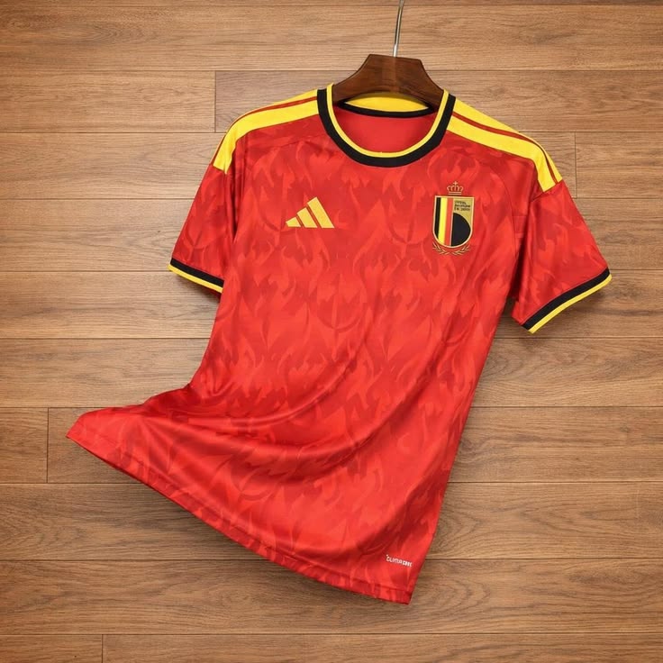 Belgium Home Kit 2025/26 | World Cup Edition | Classic Red | Official Royal Belgian FA Badge