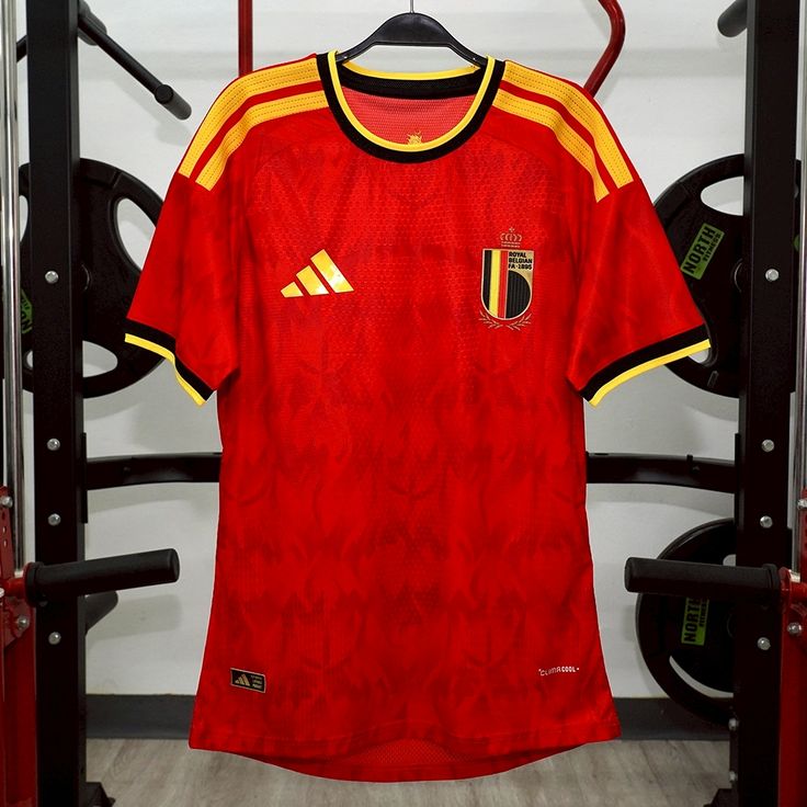 Belgium Home Kit 2025/26 | World Cup Edition | Classic Red | Official Royal Belgian FA Badge