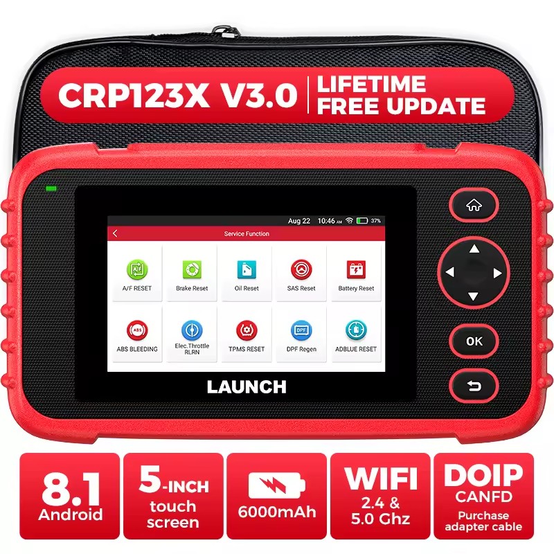 LAUNCH X431 CRP919E BT Bi-directional Auto Full System Diagnostic Tool ECU Coding OBD2 Scanner Professional Vehicle Analyzer