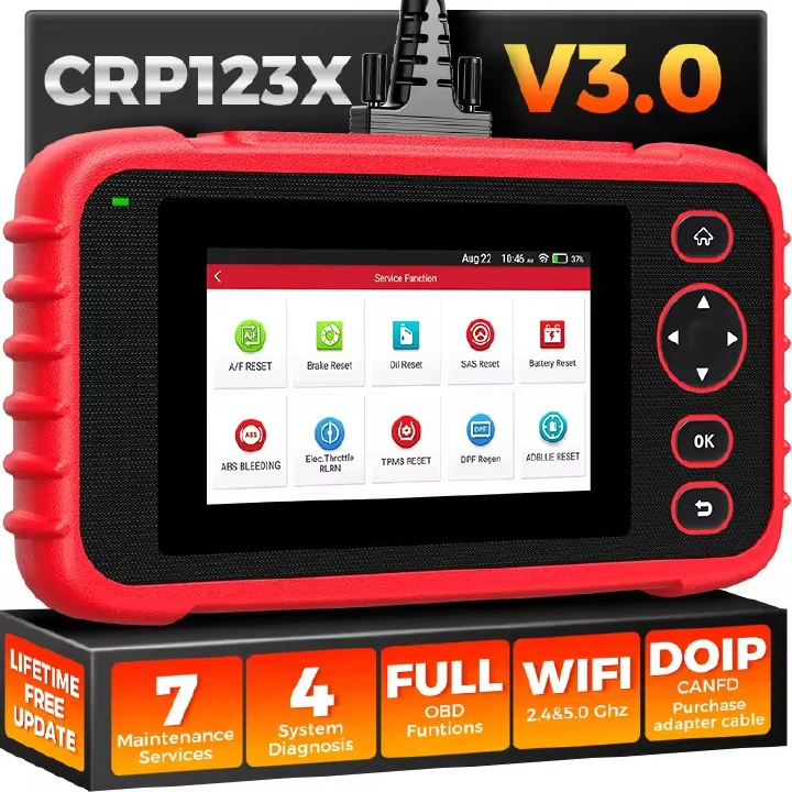 LAUNCH X431 CRP919E BT Bi-directional Auto Full System Diagnostic Tool ECU Coding OBD2 Scanner Professional Vehicle Analyzer