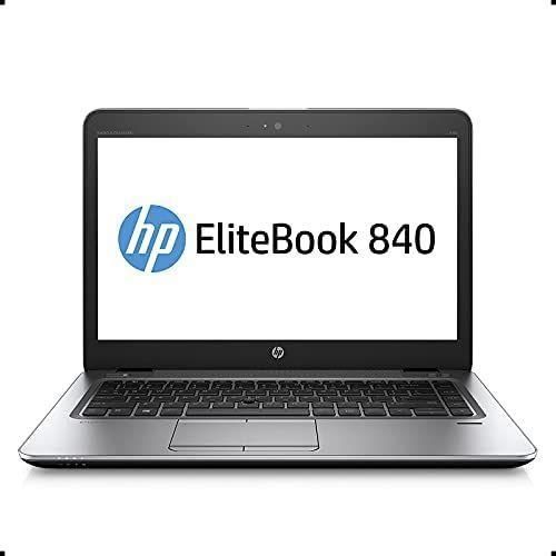 HP EliteBook 840 G3 Laptop – Core i5 6th Gen, 8GB RAM, 256GB SSD, 14” HD Display, Windows 10 Pro (Refurbished) – Silver + FREE Mouse