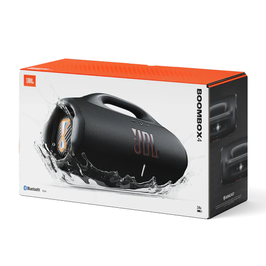 JBL Boombox 4 – Ultra-Powerful Portable Bluetooth Speaker with Deep Bass Power