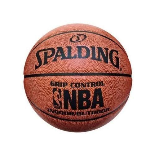 FIBA APPROVED SPALDING. BASKET BALL SIZE 7 GRIP CONTROL OUTDOOR/INDOOR