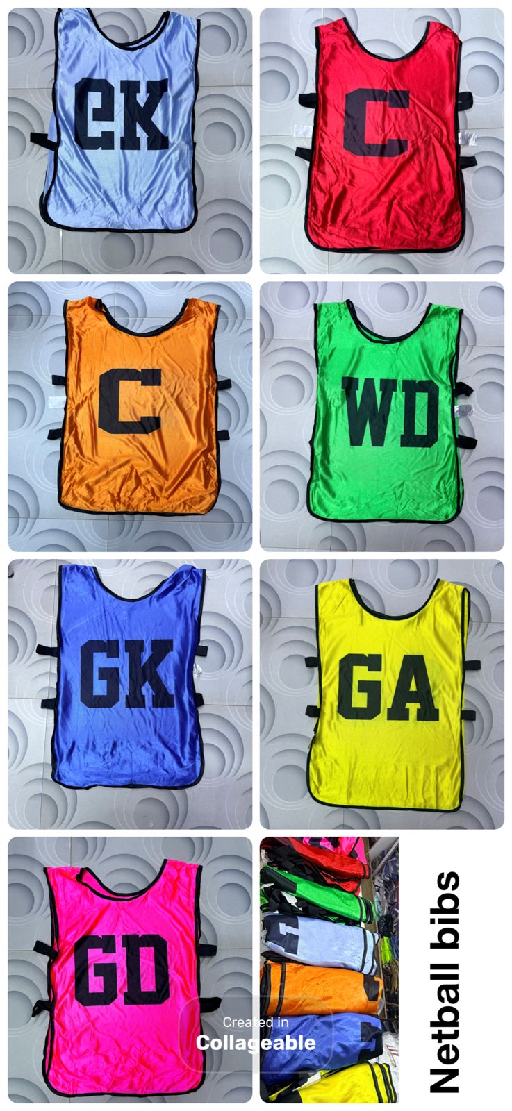 Training Bibs/luminous Vests For Basketball, Rugby And Many More
