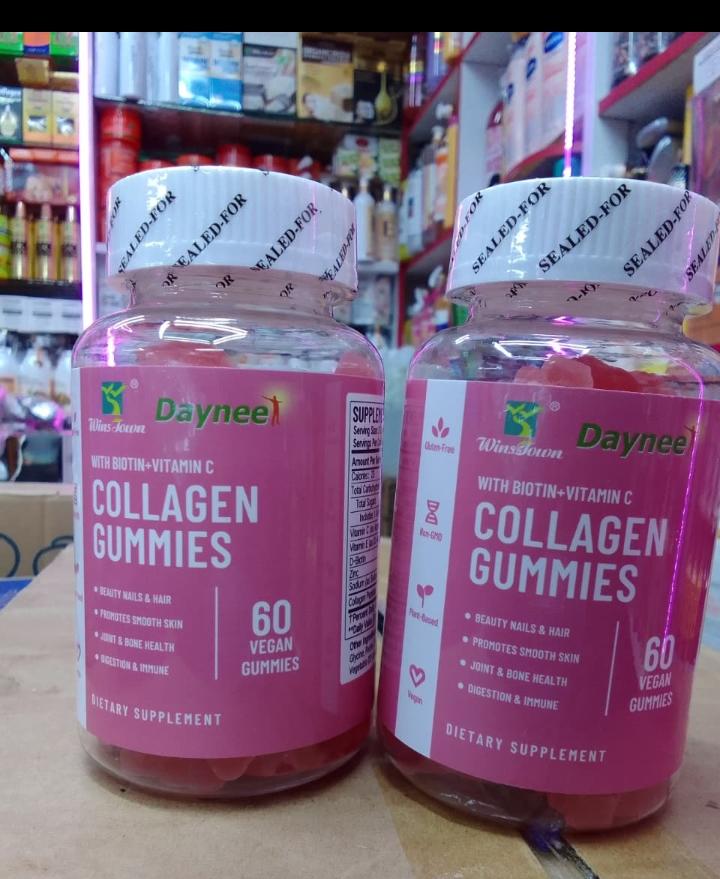 Collagen Gummies, Reduces Fine Lines & Skin Elasticity, Anti-Aging & Skin Elasticity Supplement