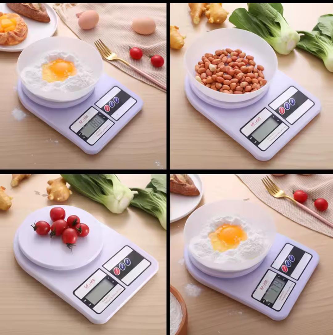 10kg Digital Kitchen Electronic Cooking Weighing Scale White kitchen weighing scale kitchen electric weighhing scale.