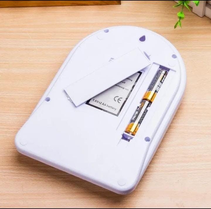 10kg Digital Kitchen Electronic Cooking Weighing Scale White kitchen weighing scale kitchen electric weighhing scale.