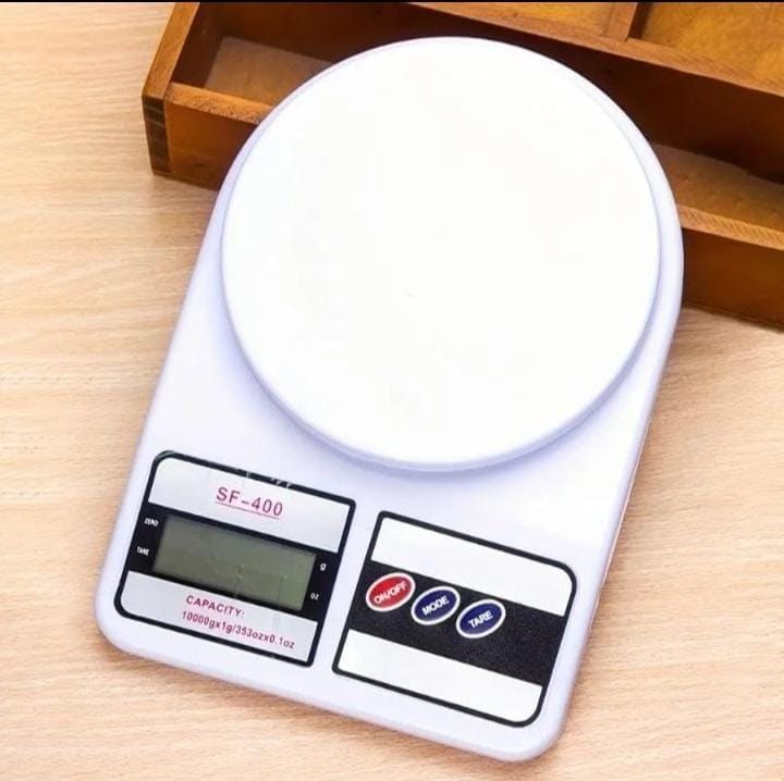 10kg Digital Kitchen Electronic Cooking Weighing Scale White kitchen weighing scale kitchen electric weighhing scale.