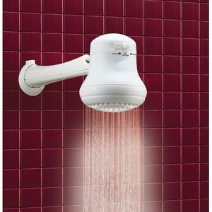 Lorenzetti Instant Hot Water Heater Shower Head – Hot ceilling Electric Shower Head for Instant Warm Water, Energy Efficient, Safe & Easy Installation.