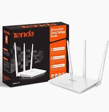 Tenda N300 Wireless WiFi Router 300Mbps High Speed Internet Router for Home & Office Stable Signal Coverage Easy Setup 2.4GHz Broadband Router with Strong Antennas for Streaming Gaming Learning