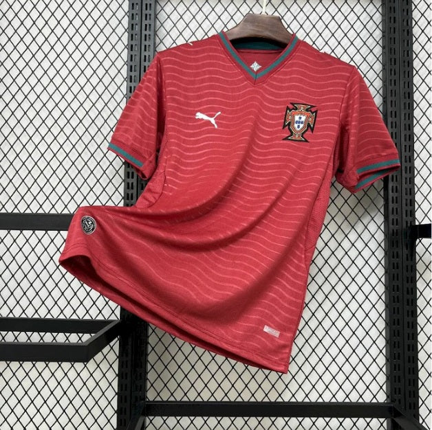 ❤️ LUSO FIRE • WORLD CUP 2026 🇵🇹 Portugal Fan Jersey – Bold Red Football Kit ⚽ Breathable Sports Wear 🔥 Premium Replica Edition