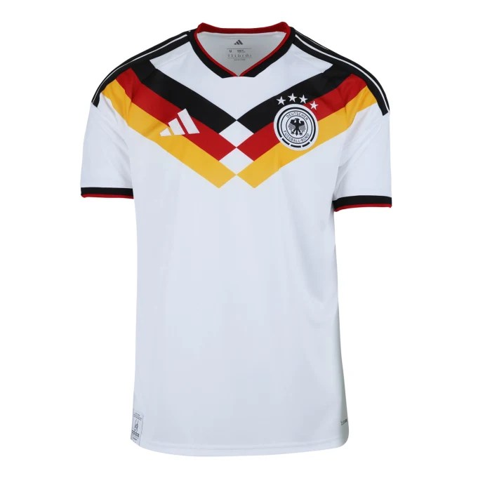 🤍 GERMAN ENGINE • WORLD CUP 2026 🇩🇪 Germany Fan Jersey – Classic White Football Kit ⚽ Breathable Sports Wear 🔥 Premium Replica Edition