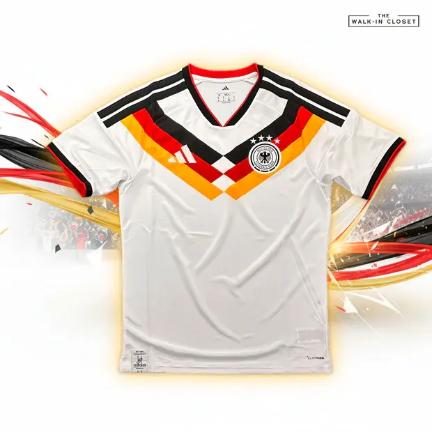 🤍 GERMAN ENGINE • WORLD CUP 2026 🇩🇪 Germany Fan Jersey – Classic White Football Kit ⚽ Breathable Sports Wear 🔥 Premium Replica Edition