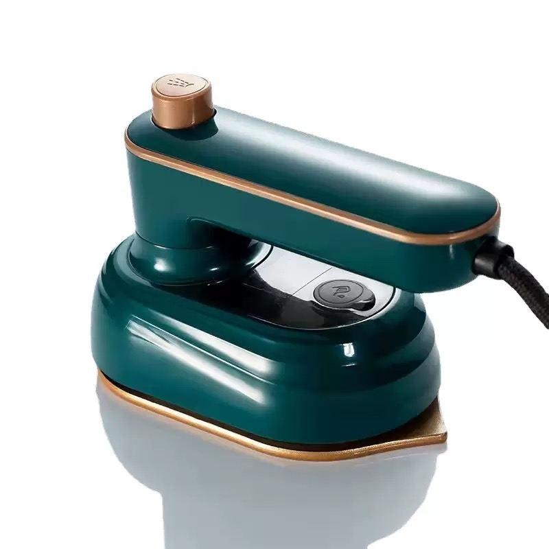 New home-use model Steam Iron Portable Handheld Wet And Dry Double Hot Fabric Garment Steamer Ironbox Hanging Ironing Wrinkles Iron Boxes Lightweight Steamer Iron Box With Nonstick Soleplate Cleaner S