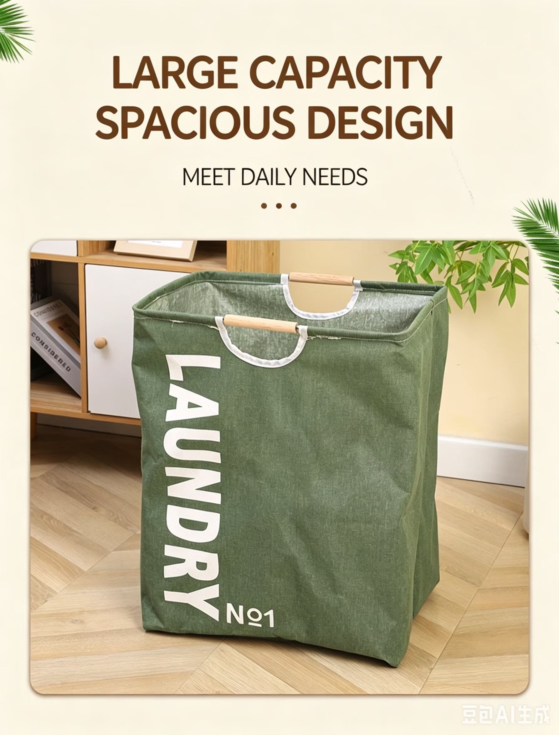 Storage box, clothes storage bag, household wardrobe, large-capacity clothing storage basket, organize clothes