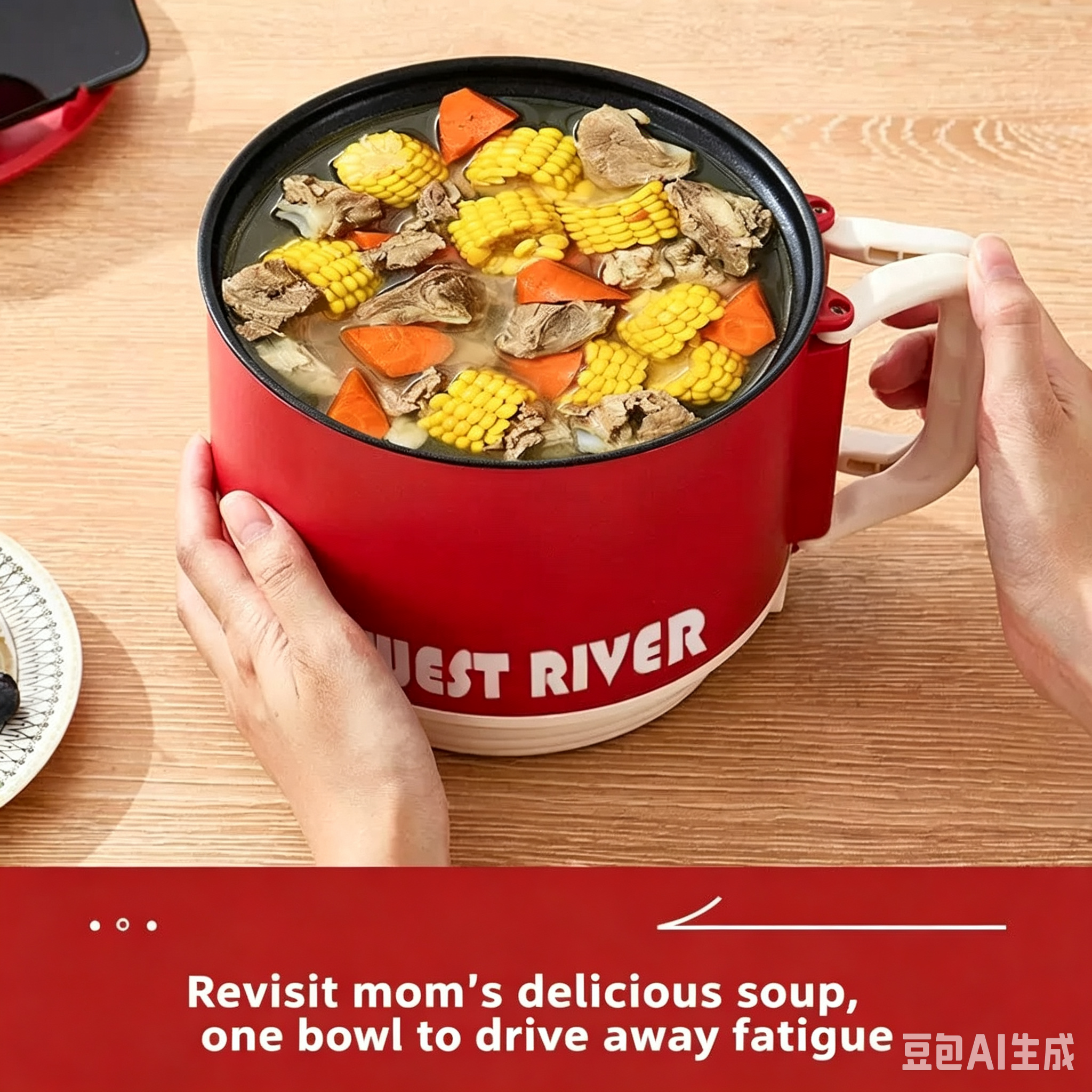 New model instant pot TiKTok popular mini instant pot electric cooker multi-functional electric heating pot for hot pot and instant noodles