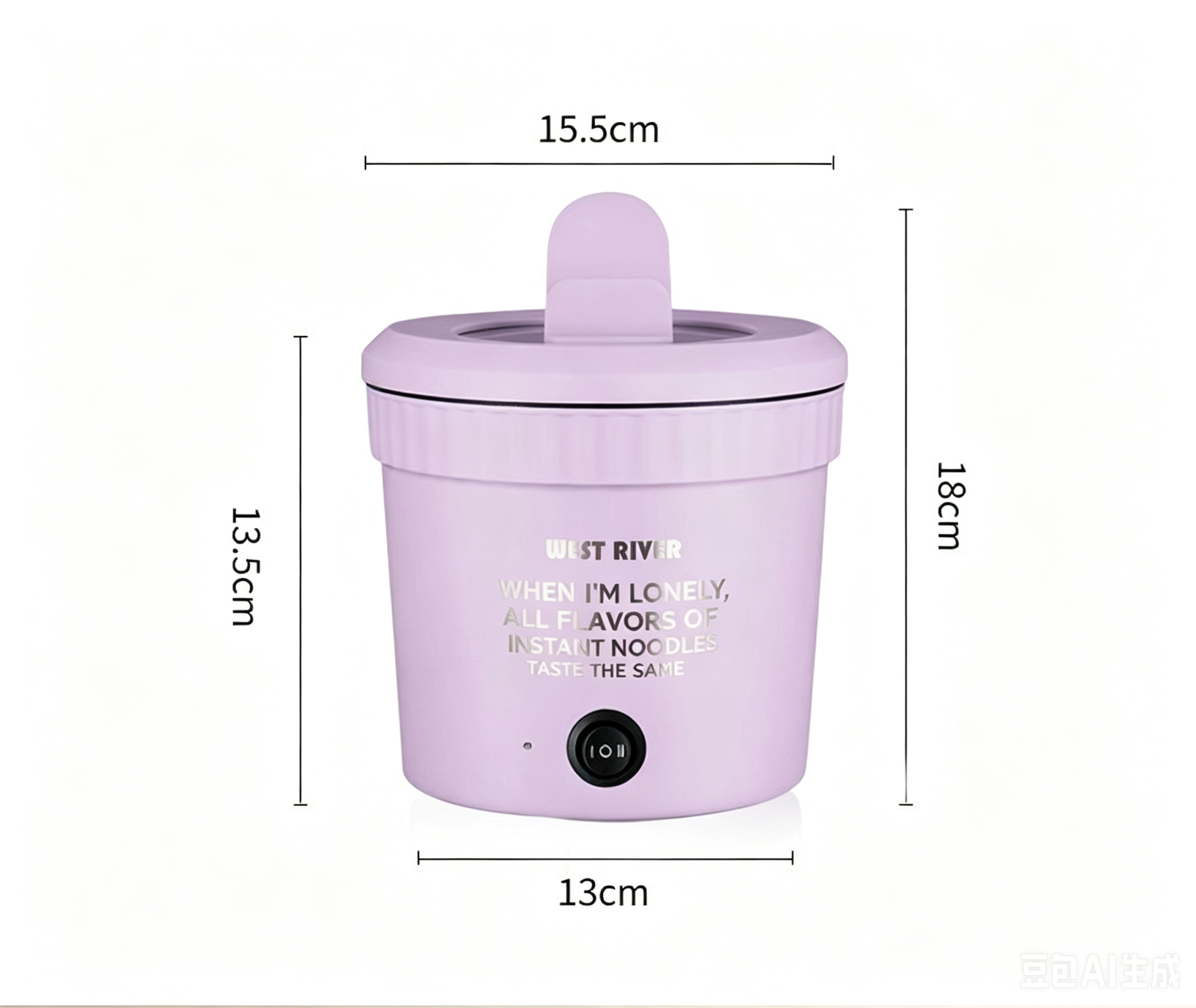 New model instant pot TiKTok popular mini instant pot electric cooker multi-functional electric heating pot for hot pot and instant noodles