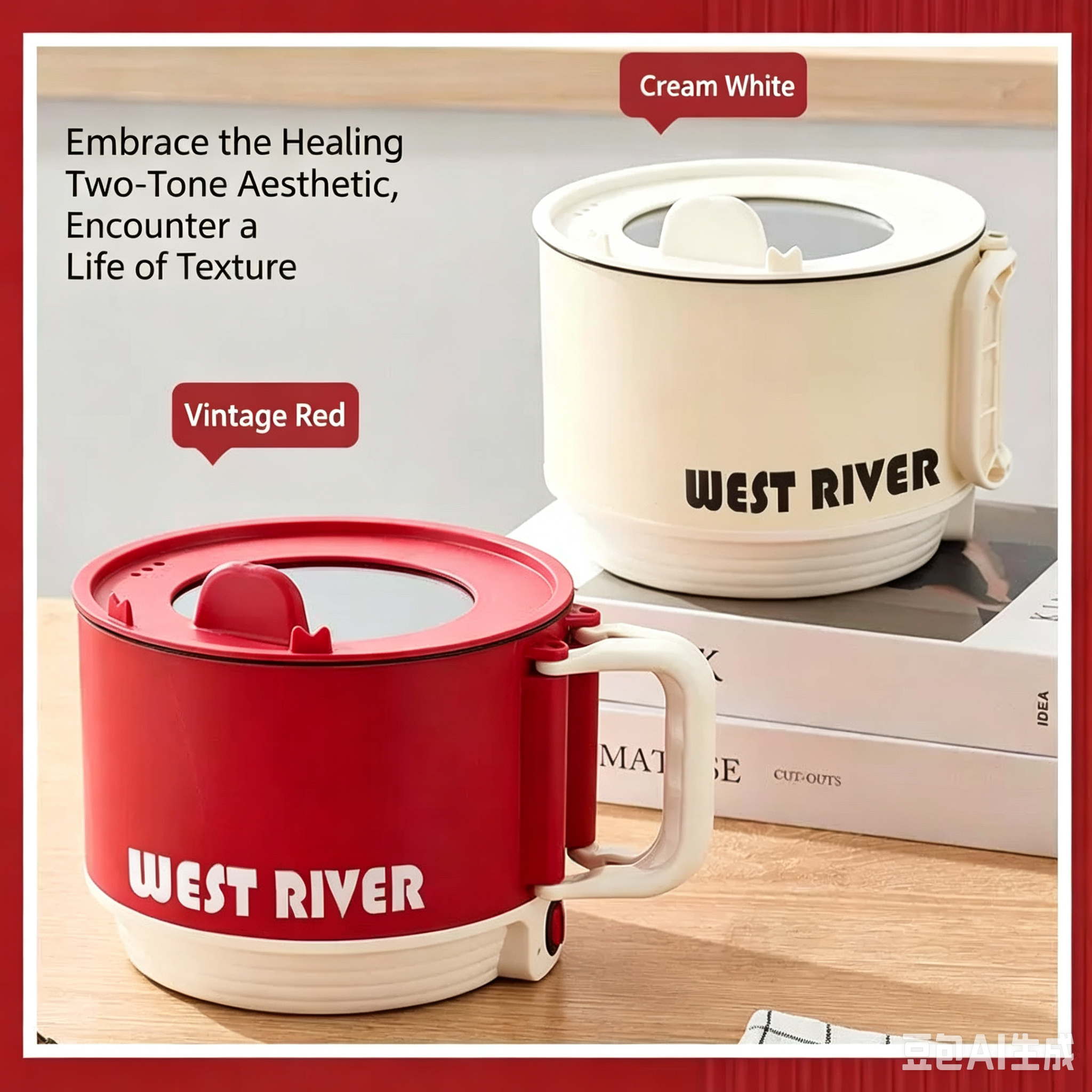 New model instant pot TiKTok popular mini instant pot electric cooker multi-functional electric heating pot for hot pot and instant noodles