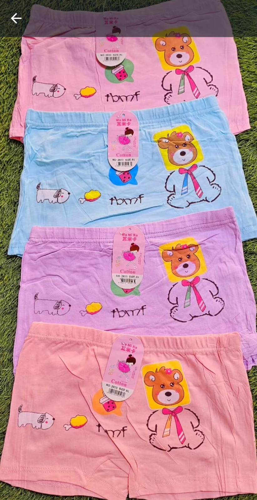 3PCS Soft Cotton Baby Girls Hot Pants Shorts – Breathable Stretchy Comfortable Summer Casual Inner Wear Biker Shorts for Toddlers & Kids