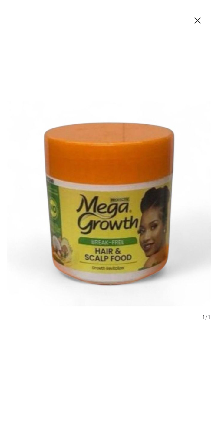 Mega Growth Hair & Scalp Food Anti-Breakage Growth Revitalizer Hair food
