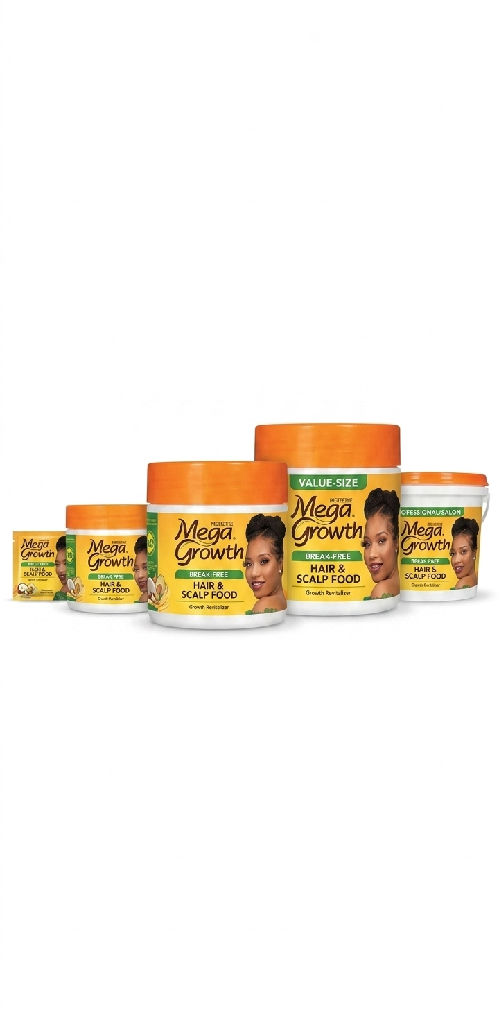 Mega Growth Hair & Scalp Food Anti-Breakage Growth Revitalizer Hair food