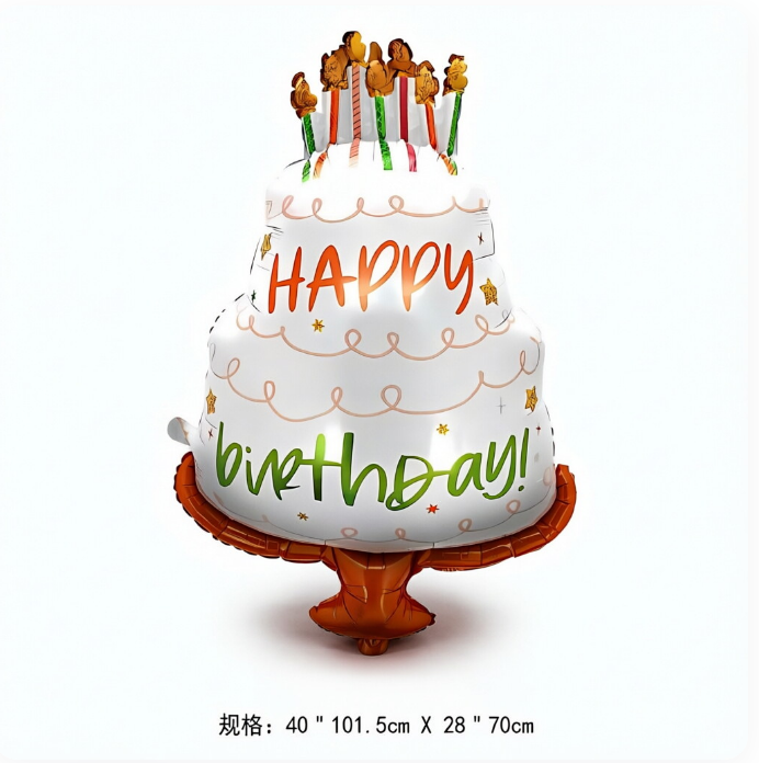 All Inclusive Birthday Party Decor Kit |  Laser Pull Flag Birthday Decoration for Home Party (Colors Shipped Randomly，Note: Digital candles)
