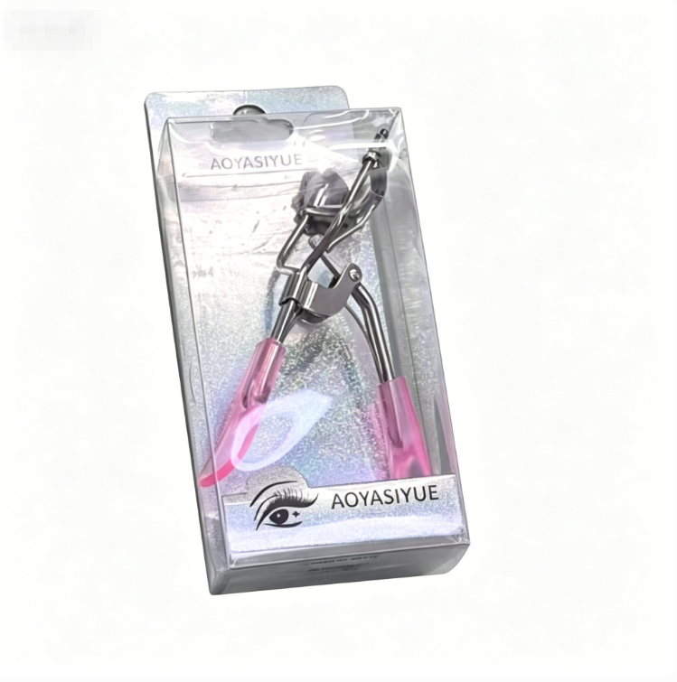 Pink Eyelash Curler for Women, Professional Eyelash Lift Tool with Pink Handle, Reusable Eye Lash Curler for Girls, Natural Eyelash Shaping Makeup Tool
