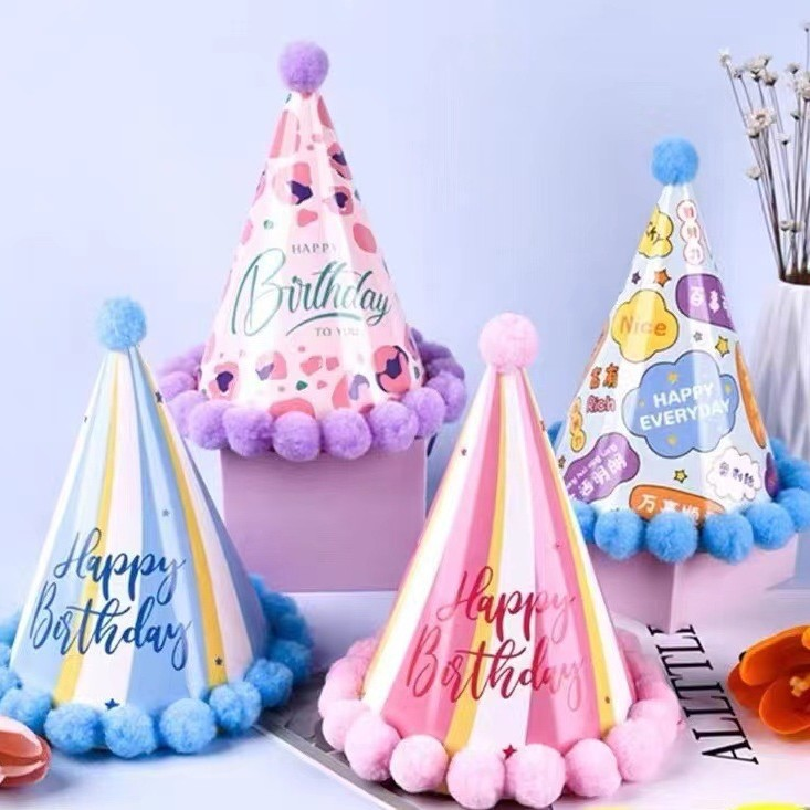 All Inclusive Birthday Party Decor Kit |  Laser Pull Flag Birthday Decoration for Home Party (Colors Shipped Randomly，Note: Digital candles)