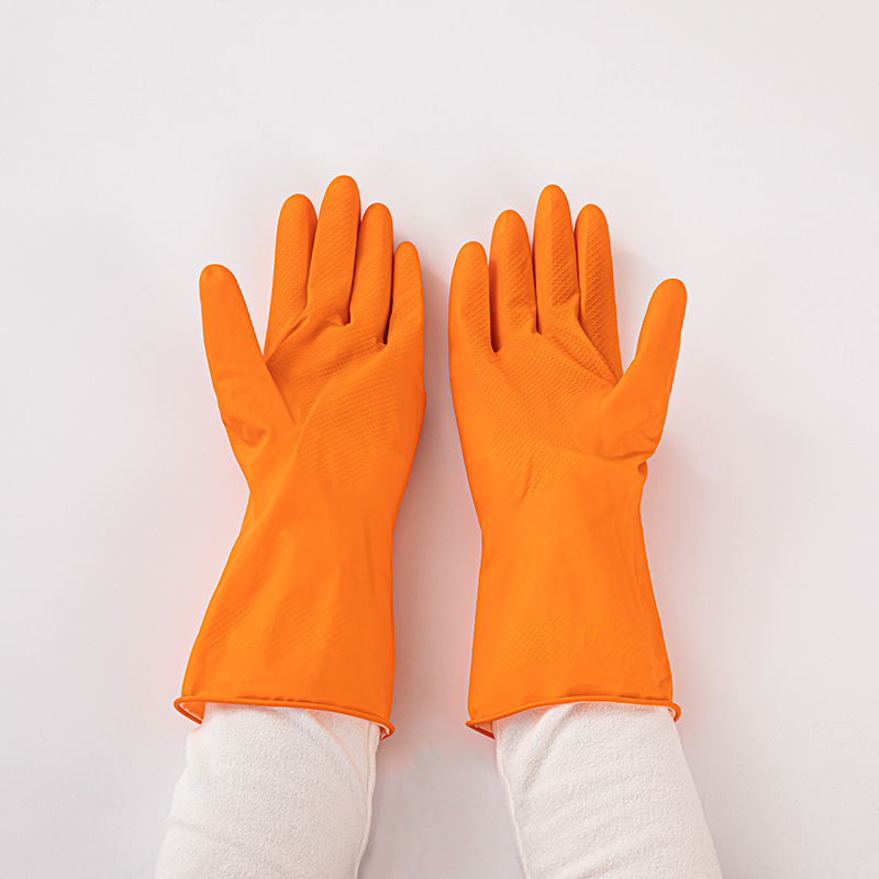 rubber gloves, latex gloves, beef tendon gloves, kitchen gloves, dishwashing gloves, waterproof gloves, anti-slip household gloves, cleaning gloves, housework protective gloves, silicone scrubber spon