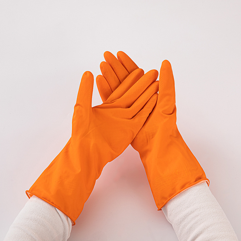 rubber gloves, latex gloves, beef tendon gloves, kitchen gloves, dishwashing gloves, waterproof gloves, anti-slip household gloves, cleaning gloves, housework protective gloves, silicone scrubber spon